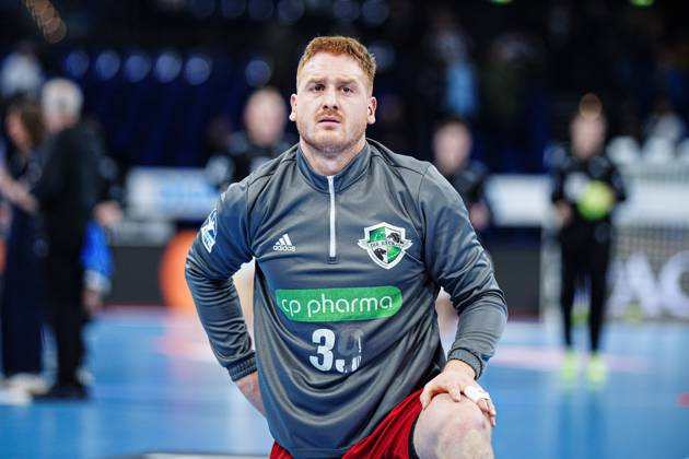 Lukas Stutzke TSV Hannover Burgdorf, 39 GER, THW Kiel vs TSV Hannover Burgdorf, Handball, Bundesliga, Matchday, 14, Season 2024 2025, 11 12 2024 GER, THW Kiel vs TSV Hannover Burgdorf, Handball, Bundesliga, Matchday, 14, Season 2024 2025, 11 12 2024 Kiel Copyright: xEibner-Pressefoto MarcelxvonxFehrnx EP_MFN