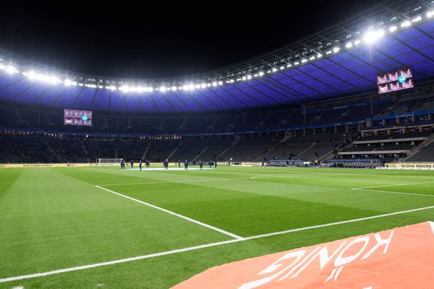 Mood picture Olympiastadion Berlin, Hertha BSC Berlin, GER, Hertha BSC vs SC Preussen Muenster, Soccer Men, 2 Bundesliga, Season 2024 2025, Matchday 16, 13 12 2024 DFL REGULATIONS PROHIBIT ANY USE OF PHOTOGRAPHS AS IMAGE SEQUENCES AND OR QUASI VIDEO GER, Hertha BSC vs SC Preussen Muenster, Soccer Men, 2 Bundesliga, Season 2024 2025, Matchday 16, 13 12 2024 Berlin Copyright: xEibner-Pressefotox xClaudiusxRauchx EP_CRH