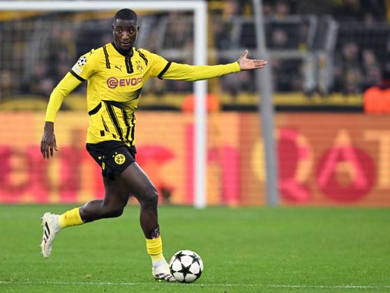 DORTMUND - Sehrou Guirassy of Borussia Dortmund during the UEFA Champions league match between Borussia Dortmund and FC Barcelona, Barca at the Signal Iduna Park on Dec. 11, 2024 in Dortmund, Germany. ANP Hollandse Hoogte UEFA Champions League 2024 25 League phase 6 2024 25 xVIxANPxSportx xGerritxvanxKeulenxIVx 515702883 originalFilename: 515702883