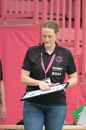 Miriam Hirsch TusSies Metzingen, Coach TusSies Metzingen vs Sport Union Neckarsulm, Handball, HBF, 10 League Matchday, Season 2024 2025, 29 12 2024 TusSies Metzingen vs Sport Union Neckarsulm, Handball, HBF, 10 League Matchday, Season 2024 2025, 29 12 2024 Tuebingen Copyright: xEibner-Pressefotox EP_TBR