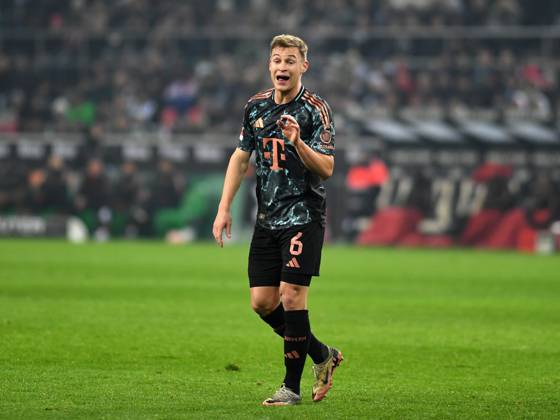 Joshua Kimmich FC Bayern Muenchen gestures during the Bundesliga match between Borussia Mönchengladbach and FC Bayern Munich at Stadium in Borussia Park on January 11, 2025 in Mönchengladbach, Germany Photo by Ralf Treese DeFodi Images Joshua Kimmich FC Bayern Muenchen gestures during the Bundesliga match between Borussia Mönchengladbach and FC Bayern München at Stadium in Borussia Park on January 11, 2025 in Mönchengladbach, Germany Photo by Ralf Treese DeFodi Images DFL regulations prohibit any use of photographs as image sequences and or quasi video Defodi 521 BMGFCB20250111 023 Defodi-521 DFL regulations prohibit any use of photographs as image sequences and or quasi-video.