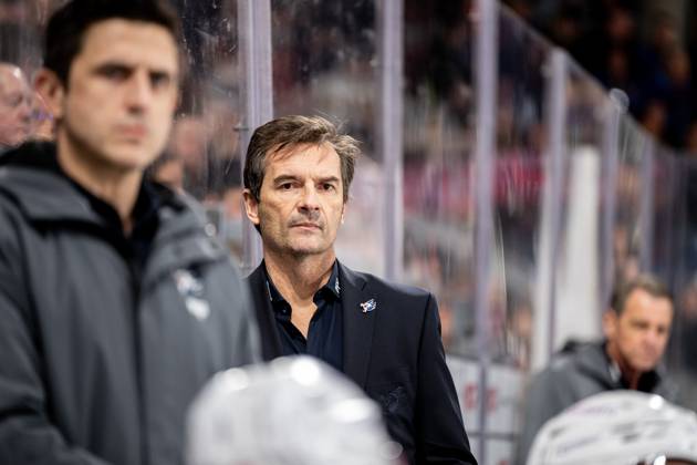 Dallas Eakins Trainer, Coach, Headcoach, Adler Mannheim , Nuernberg Ice Tigers vs Adler Mannheim, Eishockey, Penny DEL, 36 Spieltag, 12 01 2025, Nuernberg Ice Tigers vs Adler Mannheim, Eishockey, Penny DEL, 36 Spieltag, 12 01 2025 Nuernberg Copyright: xEibner-Pressefoto ThomasxHahnx EP_NIT
