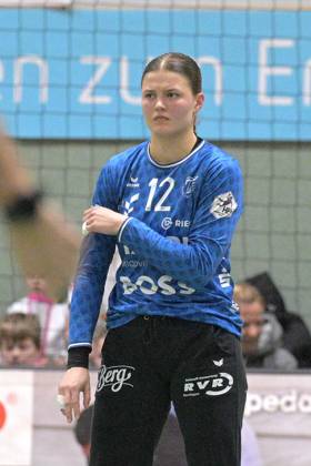 Marie Kristin Weiss TusSies Metzingen, 12 in goal TusSies Metzingen vs HSG Blomberg Lippe, Handball, HBF, 15 league matchday, 2024 2025 season, 01 02 2025 TusSies Metzingen vs HSG Blomberg Lippe, Handball, HBF, 15 league matchday, 2024 2025 season, 01 02 2025 Metzingen Copyright: xEibner-Pressefoto TobiasxBaurx EP_TBR