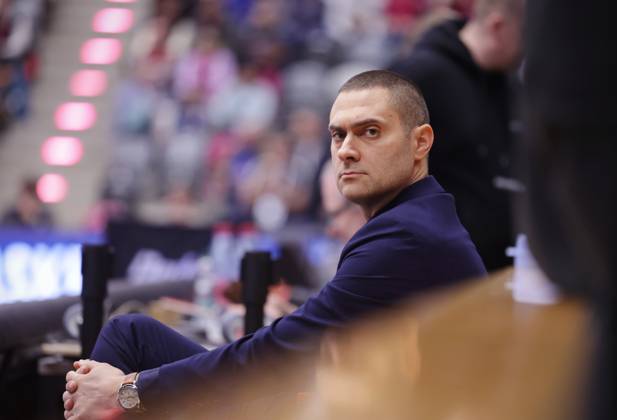 Coach Marko Stankovic Telekom Baskets Bonn vs Niners Chemnitz 19 Matchday Season 2024 25