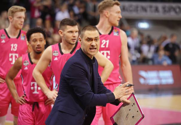 Coach Marko Stankovic Telekom Baskets Bonn vs Niners Chemnitz 19 Matchday Season 2024 25