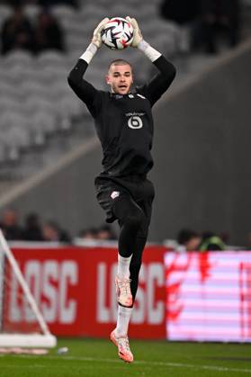 LOSC Lille v Le Havre Athletic Club - Ligue 1 McDonald s 2024 2025 30 Lucas CHEVALIER (losc) during the Ligue 1 McDonald s match between Lille and Le Havre at Stade Pierre Mauroy on February 8, 2025 in Lille, France. Lille France Copyright: xFEPx 776279687