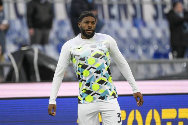 Lazio™s Nuno Tavares during the Serie A Enilive soccer match between SS Lazio and Napoli at the Rome s Olympic stadium, Italy - Saturday, February 15, 2025. - Soccer.  Copyright: xFabrizioxCorradetti LaPressex