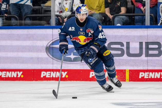 Yasin Ehliz EHC Red Bull Muenchen, 42 GER, EHC Red Bull Muenchen vs Iserlohn Roosters, Ice Hockey, DEL, 47 Matchday, Season 2024 2025, 21 02 2025 GER, EHC Red Bull Muenchen vs Iserlohn Roosters, Ice Hockey, DEL, 47 Matchday, Season 2024 2025, 21 02 2025 Muenchen Copyright: xEibner-Pressefoto HeikexFeinerx EP_HFR