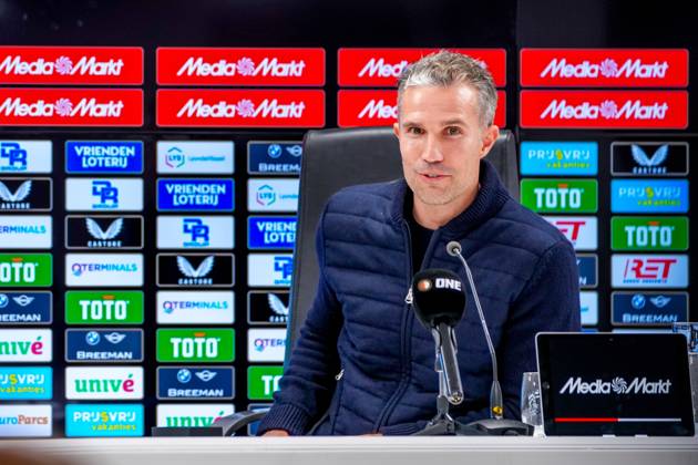 ROTTERDAM , 24-02-2025 , Stadion Feijenoord ˜De Kuip™ , Season 2024 2025 , Football , Eredivisie . Presentation of new Feyenoord head coach Robin van Persie Presentation of Robin van Persie x28028668x Copyright: