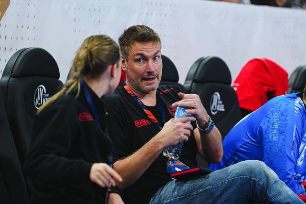 Carsten Lichtlein MT Melsungen, Goalkeeping Coach GER, THW Kiel vs MT Melsungen, Handball, EHF European League, Main Round, Matchday 4, Season 2024 2025, 04 03 2025 GER, THW Kiel vs MT Melsungen, Handball, EHF European League, Main Round, Matchday 4, Season 2024 2025, 04 03 2025 Kiel Copyright: xEibner-Pressefoto MarcelxvonxFehrnx EP_MFN