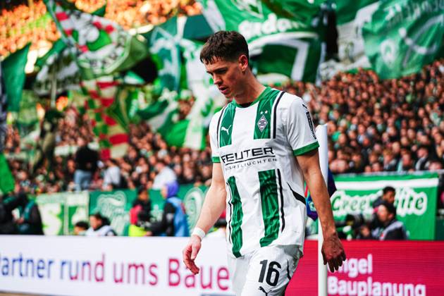 Philipp Sander Borussia Moenchengladbach, 16 GER, SV Werder Bremen vs Borussia Moenchengladbach, Football, Bundesliga, Matchday 26, Season 2024 25, 15 03 2025 DFL REGULATES PROHIBIT ANY USE OF PHOTOGRAPHS AS IMAGE SEQUENCES AND OR QUASI VIDEO GER, SV Werder Bremen vs Borussia Moenchengladbach, Football, Bundesliga, Matchday 26, Season 2024 25, 15 03 2025 Bremen Copyright: xEibner-Pressefoto MarcelxvonxFehrnx EP_MFN
