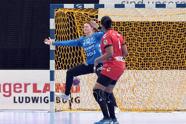 Marie Kristin Weiss TusSies Metzingen, 12 in goal HB Ludwigsburg vs TusSies Metzingen, handball, HBF, 20 league matchday, 2024 2025 season, 19 03 2025 HB Ludwigsburg vs TusSies Metzingen, handball, HBF, 20 league matchday, 2024 2025 season, 19 03 2025 Ludwigsburg Copyright: xEibner-Pressefoto TobiasxBaurx EP_TBR