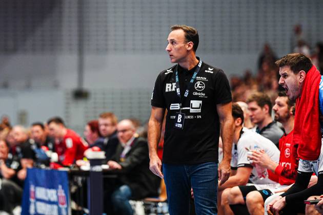 Roberto Garcia Parrondo MT Melsungen, Coach GER, Handball Sport Verein Hamburg vs MT Melsungen, Handball, Bundesliga, Matchday 23, Season 2024 2025, 20 03 2025 GER, Handball Sport Verein Hamburg vs MT Melsungen, Handball, Bundesliga, Matchday 23, Season 2024 2025, 20 03 2025 Hamburg Copyright: xEibner-Pressefoto MarcelxvonxFehrnx EP_MFN