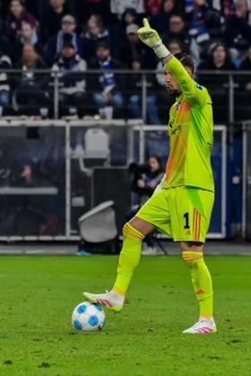 Heuer Fernandes Daniel HSV on the ball Germany , Hamburg , Volksparkstadion , Football , 2 Bundesliga , Hamburger SV SV Elversberg