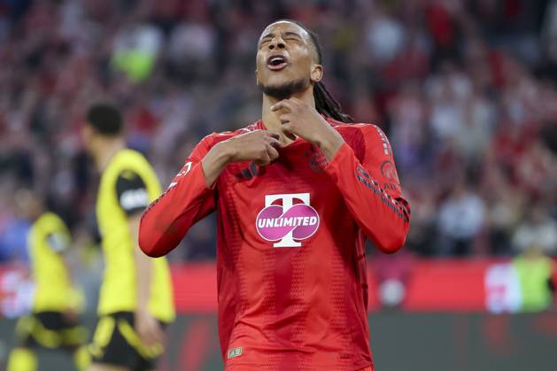 Michael Olise FC Bayern Muenchen looks dejected, Bundesliga, FC Bayern München v Borussia Dortmund, Allianz Arena on April 12, 2025 in Munich, Germany Photo by Marco Steinbrenner DeFodi Images Michael Olise FC Bayern Muenchen looks dejected, Bundesliga, FC Bayern München v Borussia Dortmund, Allianz Arena, April 12, 2025 in Munich, Germany Photo by Marco Steinbrenner DeFodi Images DFL regulations prohibit any use of photographs as image sequences and or quasi video