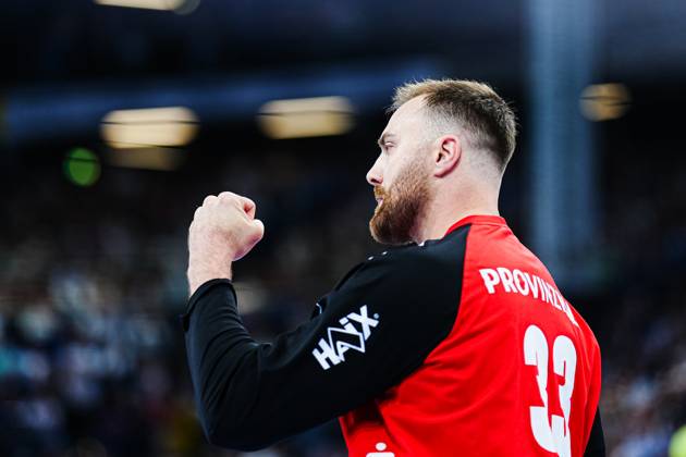 Cheers after Andreas Wolffs save THW Kiel, 33 GER, THW Kiel vs ThSV Eisenach, Handball, Bundesliga, Matchday 34, Season 2024 2025, 08 06 2025 GER, THW Kiel vs ThSV Eisenach, Handball, Bundesliga, Matchday 34, Season 2024 2025, 08 06 2025 Kiel Copyright: xEibner-Pressefoto MarcelxvonxFehrnx EP_MFN