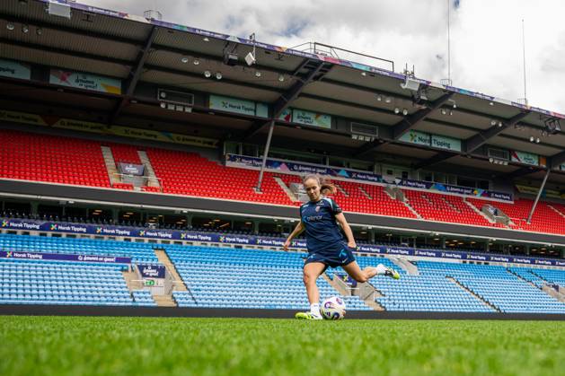 250623 Guro Reiten of the Norwegian women s national football team during a training session on June 23, 2025 in Oslo Photo Vegard Grott BILDBYRAN kod VG VG0769 bbeng fotboll football soccer fotball norge norway women dam träning practice training trening pre camp precamp Copyright: VEGARDxGRoTT BB250623VG013