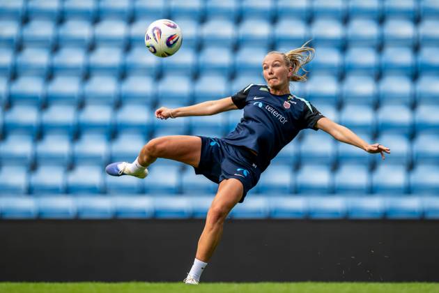 250623 Frida Maanum of the Norwegian women s national football team during a training session on June 23, 2025 in Oslo Photo Vegard Grott BILDBYRAN kod VG VG0769 bbeng fotboll football soccer fotball norge norway women dam träning practice training trening pre camp precamp Copyright: VEGARDxGRoTT BB250623VG017