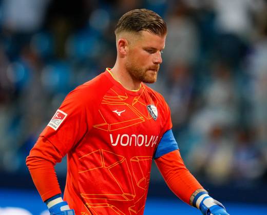 Timo Horn VfL Bochum 1848, 1 GER, VfL Bochum vs Bayer 04 Leverkusen, Football, Test match, Season 2025 2026, 27 07 2025 DFL REGULATES PROHIBIT ANY USE OF PHOTOGRAPHS AS IMAGE SEQUENCES AND OR QUASI VIDEO GER, VfL Bochum vs Bayer 04 Leverkusen, Football, Test match, Season 2025 2026, 27 07 2025 Bochum Copyright: xEibner-Pressefoto ScottxColemanx EP_SCN