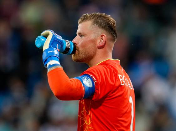 Timo Horn VfL Bochum 1848, 1 GER, VfL Bochum vs Bayer 04 Leverkusen, Football, Test match, Season 2025 2026, 27 07 2025 DFL REGULATES PROHIBIT ANY USE OF PHOTOGRAPHS AS IMAGE SEQUENCES AND OR QUASI VIDEO GER, VfL Bochum vs Bayer 04 Leverkusen, Football, Test match, Season 2025 2026, 27 07 2025 Bochum Copyright: xEibner-Pressefoto ScottxColemanx EP_SCN