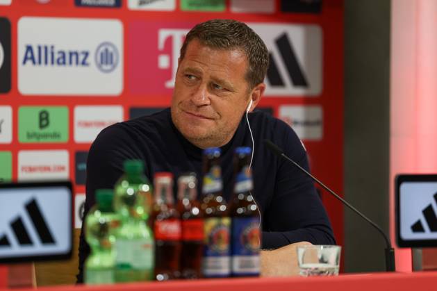 Max Eberl FC Bayern Muenchen, Chief Sports Officer , GER, Presentation Luis Diaz, FC Bayern Muenchen, Football, Press conference, Season 2025 2026, 31 07 2025, GER, Presentation Luis Diaz, FC Bayern Muenchen, Football, Press conference, Season 2025 2026, 31 07 2025 Muenchen Copyright: xEibner-Pressefoto JennixMaulx EP_JML
