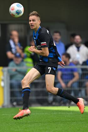 Paderborn, Home Deluxe Arena, 02 08 25, GER, Herren, 2 Bundesliga, Saison 2025 2026, SC Paderborn 07 KSV Holstein Kiel Bild Filip BILBIJA Paderborn DFL regulations prohibit any use of photographs as image sequences and or quasi video NRW Germany