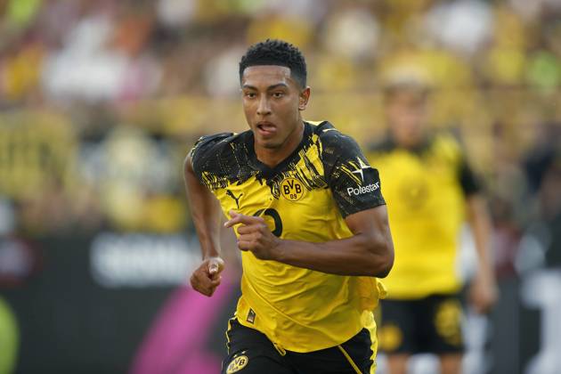 DORTMUND - Jobe Bellingham of Borussia Dortmund during a friendly match between Borussia Dortmund and Juventus at Signal Iduna Park stadium on August 10, 2025, in Dortmund, Germany. ANP Hollandse Hoogte BART STOUTJESDIJK Borussia Dortmund - Juventus 2025 26 xVIxANPxSportx xBartxStoutjesdijkxIVx 533177162 originalFilename: 533177162