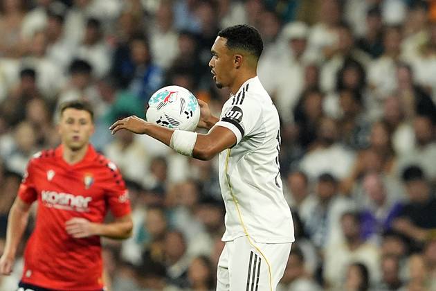 Real Madrid CF™s Trent Alexander-Arnold during La Liga match. August 19, 2025. (20250819113)