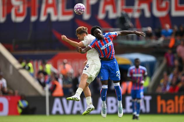 Crystal Palace v Nottingham Forest - Premier League James McAtee of Nottingham Forest and Romain Esse of Crystal Palace battle for the ball during the Premier League match between Crystal Palace and Nottingham Forest at Selhurst Park in London, England, on August 24, 2025. London Greater London United Kingdom Copyright: xMIxNewsx originalFilename:fletcher-crystalp250824_npDJ7