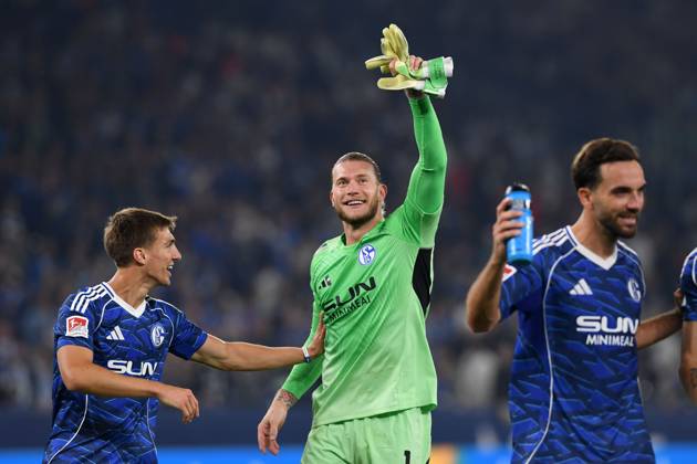 Goalkeeper Loris Karius FC Schalke 04 gestures during the 2 Bundesliga match between FC Schalke 04 and VfL Bochum at Veltins Arena on August 23, 2025 in Gelsenkirchen, Germany, Germany Photo by Ralf Treese DeFodi Images Goalkeeper Loris Karius FC Schalke 04 gestures during the 2 Bundesliga match between FC Schalke 04 and VfL Bochum at Veltins Arena on August 23, 2025 in Gelsenkirchen, Germany Photo by Ralf Treese DeFodi Images Photo by Ralf Treese DeFodi Images