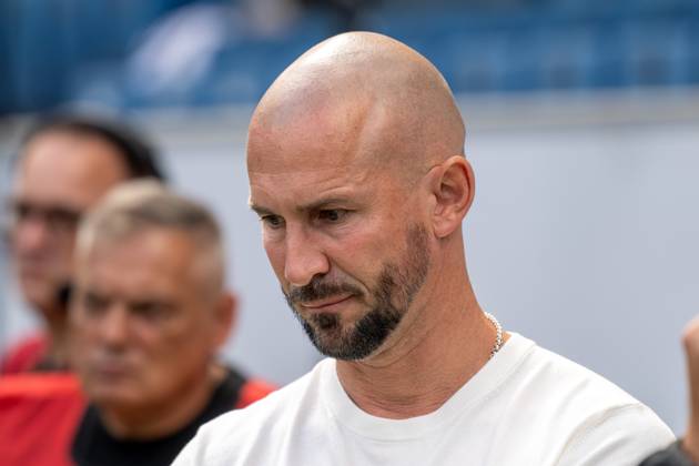 Coach Christian Ilzer TSG 1899 Hoffenheim xettx, Germany, Sinsheim, 30 08 2025, Football, Bundesliga TSG 1899 Hoffenheim vs Eintracht Frankfurt, Season 2025 2026, 2 Matchday, PreZero Arena DFL DFB REGULATIONS PROHIBIT ANY USE OF PHOTOGRAPHS AS IMAGE SEQUENCES AND OR QUASI VIDEO