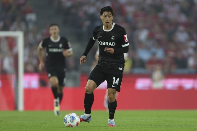 Yuito Suzuki SC Freiburg in action, on the ball, individual action during the Bundesliga match between 1 FC Köln and Sport Club Freiburg, RheinEnergieSTADION on August 31, 2025 in Cologne, Germany Photo by Oliver Kaelke DeFodi Images Yuito Suzuki SC Freiburg controls the ball during the Bundesliga match between 1 FC Köln and Sport Club Freiburg at RheinEnergieSTADION on August 31, 2025 in Köln, Germany Photo by Oliver Kaelke DeFodi Images DFL regulations prohibit any use of photographs as image sequences and or quasi video Photo by Oliver Kaelke DeFodi Images