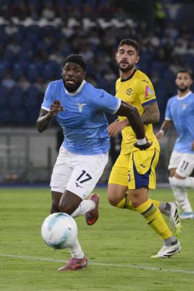 Lazio™s Nuno Tavares during the Serie A Enilive soccer match between SS Lazio and Hellas Verona at the Rome s Olympic stadium, Italy - Sunday, August 31, 2025. - Soccer.  Copyright: xFabrizioxCorradetti LaPressex