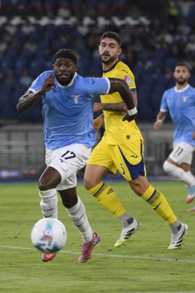 Lazio™s Nuno Tavares during the Serie A Enilive soccer match between SS Lazio and Hellas Verona at the Rome s Olympic stadium, Italy - Sunday, August 31, 2025. - Soccer.  Copyright: xFabrizioxCorradetti LaPressex