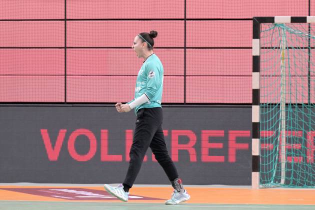 Sara Suba TusSies Metzingen, 77 in goal TusSies Metzingen vs BSV Sachsen Zwickau, Handball, Alsco HBF, 3 League Matchday, Season 2025 2026, 13 09 2025 TusSies Metzingen vs BSV Sachsen Zwickau, Handball, Alsco HBF, 3 League Matchday, Season 2025 2026, 13 09 2025 Tuebingen Copyright: xEibner-Pressefoto TobiasxBaurx EP_TBR