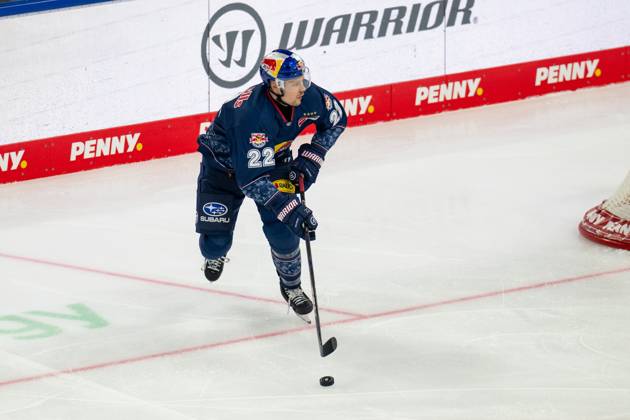 Ville Pokka 22 EHC Red Bull Muenchen , EHC Red Bull Muenchen vs Pinguins Bremerhaven, PENNY DEL, Playoff Main Round, Matchday 2, 14 09 2025 Muenchen Bayern Germany Copyright: xkolbert-press UlrichxGamelx