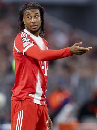 Michael Olise FC Bayern Muenchen gestures, UEFA Champions League 2025 26 League Phase MD1, FC Bayern Munich v Chelsea FC, Football Arena Munich on September 17, 2025 in Munich, Germany Photo by Marco Steinbrenner DeFodi Images Michael Olise FC Bayern Muenchen gestures, UEFA Champions League 2025 26 League Phase MD1, FC Bayern Munich v Chelsea FC, Football Arena Munich, September 17, 2025 in Munich, Germany Photo by Marco Steinbrenner DeFodi Images