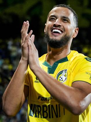 SITTARD - Mohamed Ihattaren of Fortuna Sittard after the Dutch Eredivisie match between Fortuna Sittard and FC Utrecht at the Fortuna Sittard Stadium on September 20, 2025, in Sittard, Netherlands. ANP TOBIAS KLEUVER Eredivisie 2025 26 xVIxANPxSportx xxANPxIVx 537014020 originalFilename: 537014020