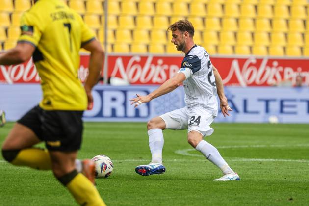 Lukas Klünter SV Waldhof Mannheim, 24 Soccer 3 League, Matchday 7, Alemannia Aachen vs SV Waldhof Mannheim on 20 09 2025 in Aachen Tivoli , Germany Aachen Tivoli Germany Copyright: xFranzxReindelx