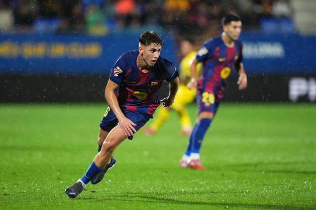 ESP: FC Barcelona, Barca - Getafe CF. La Liga EA Sports. Date 5 Fermin Lopez of FC Barcelona during the La Liga EA Sports match between FC Barcelona - Getafe CF played at Johan Cruyff Stadium on September 21, 2025 in Barcelona. kpng Copyright: xBaguxBlancox xPRESSINx PS_240921_BAR_GET_2526_1986