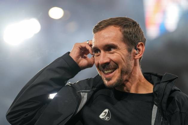 Julian Schuster SC Freiburg, Coach , Germany, Football, UEFA Europa League, Matchday 1, League Phase, 2025 2026, SC Freiburg vs FC Basel, 24 09 2025, Europa Park Stadion, Freiburg, Germany Freiburg Europa Park Stadion Baden Württemberg Germany Copyright: xArnexAmbergx