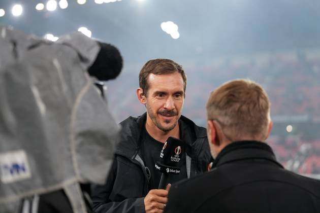 Julian Schuster SC Freiburg, Coach , Germany, Football, UEFA Europa League, Matchday 1, League Phase, 2025 2026, SC Freiburg vs FC Basel, 24 09 2025, Europa Park Stadion, Freiburg, Germany Freiburg Europa Park Stadion Baden Württemberg Germany Copyright: xArnexAmbergx
