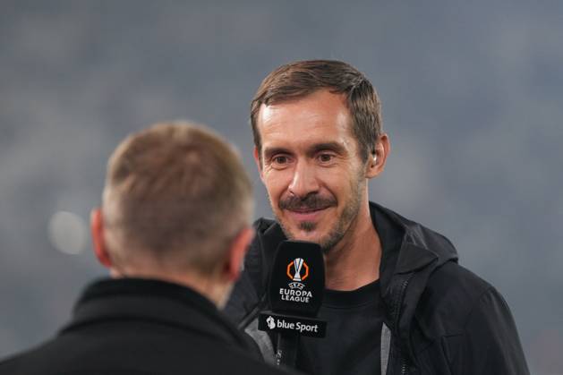 Julian Schuster SC Freiburg, Coach , Germany, Football, UEFA Europa League, Matchday 1, League Phase, 2025 2026, SC Freiburg vs FC Basel, 24 09 2025, Europa Park Stadion, Freiburg, Germany Freiburg Europa Park Stadion Baden Württemberg Germany Copyright: xArnexAmbergx