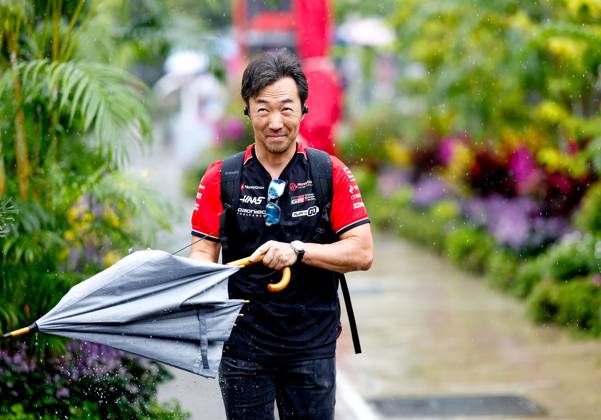 F1 - SINGAPORE GRAND PRIX 2025 KOMATSU Ayao (jpn), Team Principal of Haas F1 team, portrait during the 2025 Formula 1 Singapore Grand Prix, 18th round of the 2025 FIA Formula One World Championship, WM, Weltmeisterschaft from October 3 to 5, 2025 on the Marina Bay Street Circuit, in Singapore - SingaporeSingapore  Copyright: xDPPIx