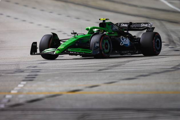 F1 - SINGAPORE GRAND PRIX 2025 05 BORTOLETO Gabriel (bra), Stake F1 Team Kick C45, action during the 2025 Formula 1 Singapore Grand Prix, 18th round of the 2025 FIA Formula One World Championship, WM, Weltmeisterschaft from October 3 to 5, 2025 on the Marina Bay Street Circuit, in Singapore - SingaporeSingapore  Copyright: xDPPIx