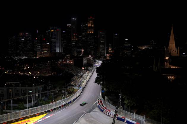 F1 - SINGAPORE GRAND PRIX 2025 05 BORTOLETO Gabriel (bra), Stake F1 Team Kick C45, action during the 2025 Formula 1 Singapore Grand Prix, 18th round of the 2025 FIA Formula One World Championship, WM, Weltmeisterschaft from October 3 to 5, 2025 on the Marina Bay Street Circuit, in Singapore - SingaporeSingapore  Copyright: xEricxAlonsox