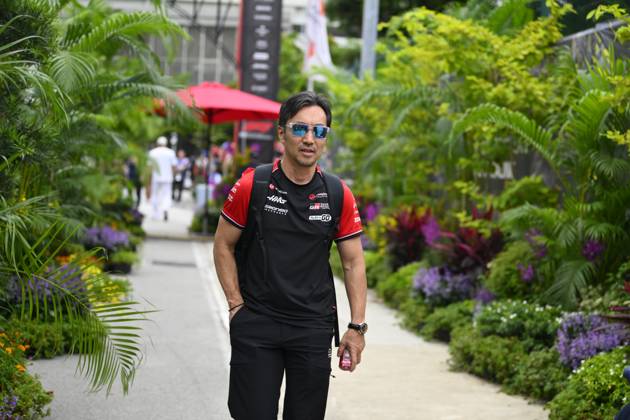 October 3, 2025, Singapore, Tamilnadu, Singapore: Esteban Ocon of Haas arrive before FP1 of the F1 Grand Prix of Singapore at Marina Bay Street Circuit on October, 3rd 2025 in Singapore. Singapore Singapore - ZUMAc251 20251003_znp_c251_006 Copyright: xVikramxChandrasekarx
