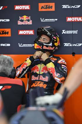 MOTO - MOTO GP - GRAND PRIX OF INDONESIA 2026 BASTIANINI Enea (ita), Red Bull KTM Tech 3, KTM RC16, portrait during the 2025 MotoGP Pertamina Grand Prix of Indonesia on the Mandalika circuit from October 3 to 5, At West Nusa Tenggara, Indonesia - West Nusa TenggaraIndonesia Copyright: xGIGIxSOLDANOx