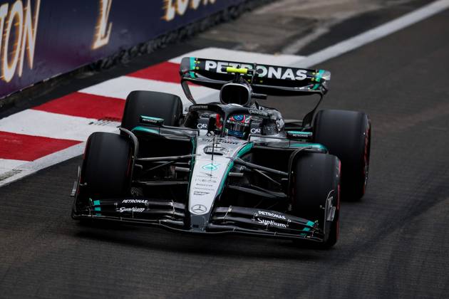 F1 - SINGAPORE GRAND PRIX 2025 12 KIMI ANTONELLI Andrea (ita), Mercedes AMG F1 Team W16, action during the 2025 Formula 1 Singapore Grand Prix, 18th round of the 2025 FIA Formula One World Championship, WM, Weltmeisterschaft from October 3 to 5, 2025 on the Marina Bay Street Circuit, in Singapore - SingaporeSingapore Copyright: xEricxAlonsox