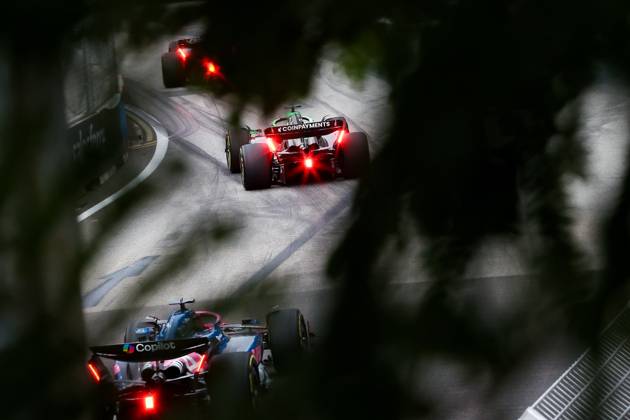 F1 - SINGAPORE GRAND PRIX 2025 05 BORTOLETO Gabriel (bra), Stake F1 Team Kick C45, action during the 2025 Formula 1 Singapore Grand Prix, 18th round of the 2025 FIA Formula One World Championship, WM, Weltmeisterschaft from October 3 to 5, 2025 on the Marina Bay Street Circuit, in Singapore - SingaporeSingapore  Copyright: xEricxAlonsox